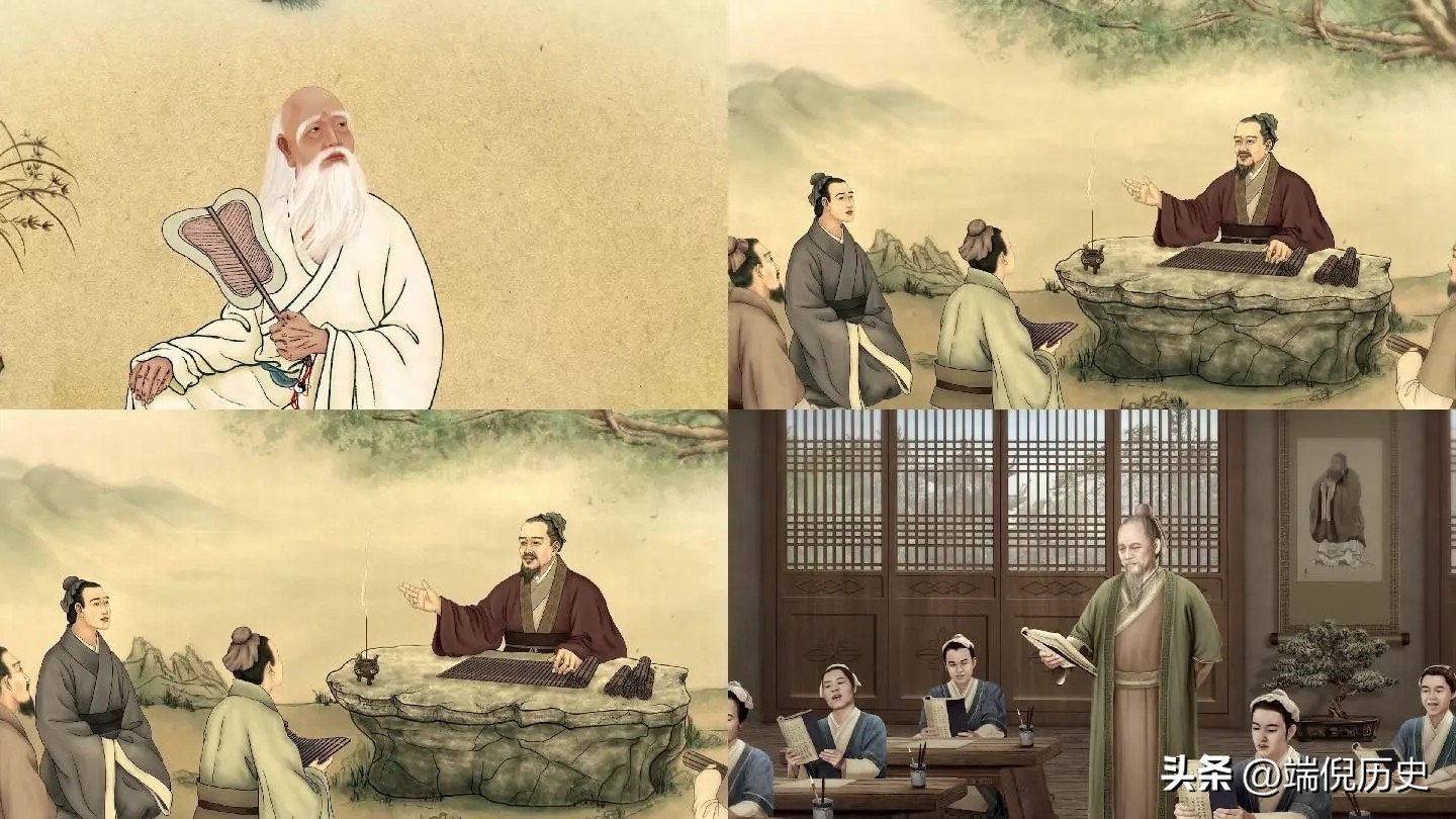 汉武帝“罢黜百家，独尊儒术”，使得皇帝不得不跟它合作